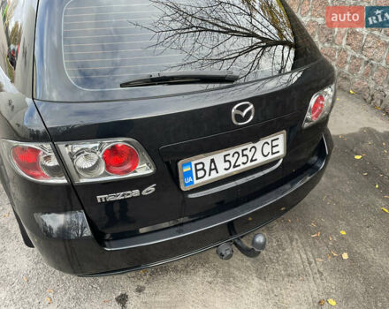 Черный Мазда 6, объемом двигателя 1.8 л и пробегом 251 тыс. км за 6200 $, фото 3 на Automoto.ua
