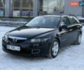 Черный Мазда 6, объемом двигателя 2 л и пробегом 250 тыс. км за 3300 $, фото 1 на Automoto.ua