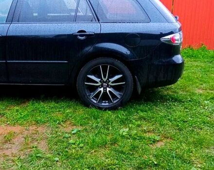 Чорний Мазда 6, об'ємом двигуна 2 л та пробігом 280 тис. км за 6500 $, фото 2 на Automoto.ua