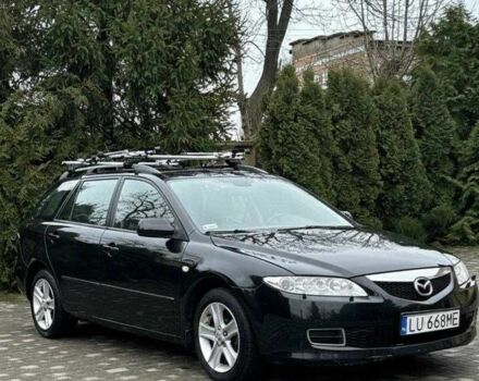 Чорний Мазда 6, об'ємом двигуна 2 л та пробігом 320 тис. км за 2000 $, фото 2 на Automoto.ua