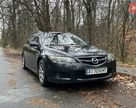Черный Мазда 6, объемом двигателя 2.3 л и пробегом 293 тыс. км за 5300 $, фото 14 на Automoto.ua