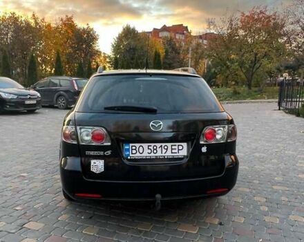 Черный Мазда 6, объемом двигателя 2 л и пробегом 344 тыс. км за 2900 $, фото 3 на Automoto.ua