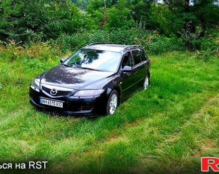 Чорний Мазда 6, об'ємом двигуна 2 л та пробігом 280 тис. км за 6500 $, фото 1 на Automoto.ua