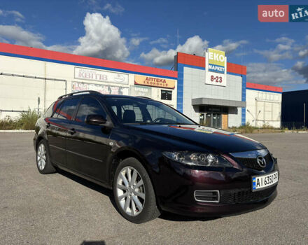 Черный Мазда 6, объемом двигателя 2.3 л и пробегом 202 тыс. км за 5250 $, фото 1 на Automoto.ua