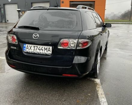 Черный Мазда 6, объемом двигателя 2 л и пробегом 140 тыс. км за 5700 $, фото 3 на Automoto.ua