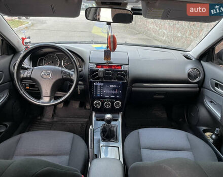 Черный Мазда 6, объемом двигателя 1.8 л и пробегом 251 тыс. км за 6200 $, фото 15 на Automoto.ua