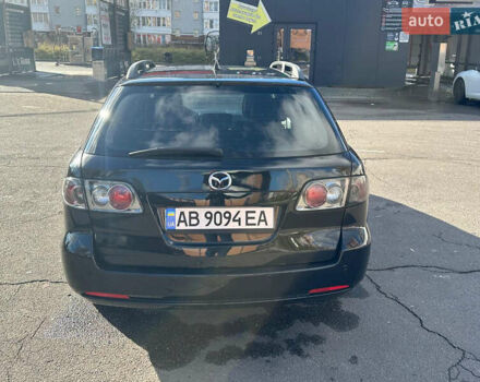 Черный Мазда 6, объемом двигателя 2 л и пробегом 342 тыс. км за 4500 $, фото 2 на Automoto.ua