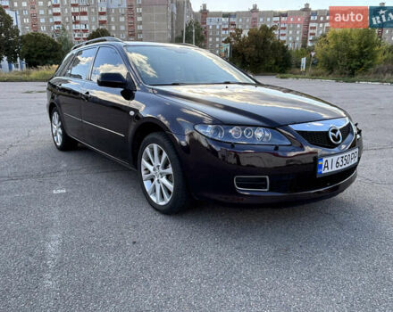 Черный Мазда 6, объемом двигателя 2.3 л и пробегом 202 тыс. км за 5250 $, фото 42 на Automoto.ua