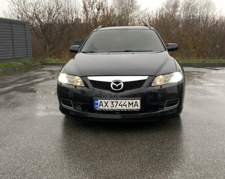 Черный Мазда 6, объемом двигателя 2 л и пробегом 140 тыс. км за 5700 $, фото 12 на Automoto.ua