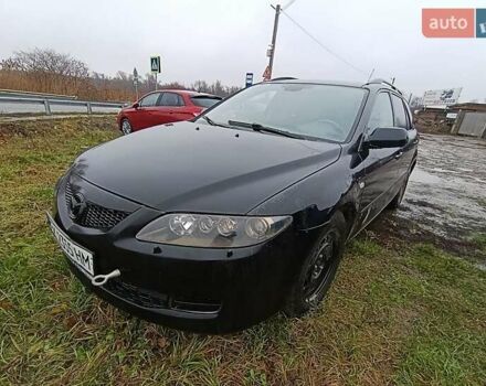 Чорний Мазда 6, об'ємом двигуна 2 л та пробігом 445 тис. км за 2400 $, фото 1 на Automoto.ua
