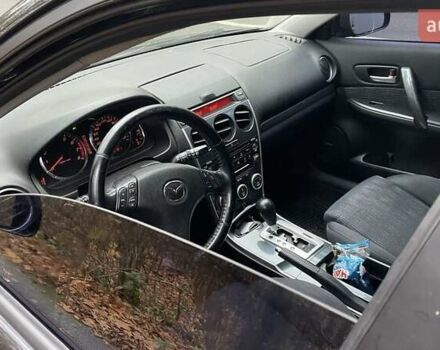 Черный Мазда 6, объемом двигателя 2.3 л и пробегом 293 тыс. км за 5300 $, фото 9 на Automoto.ua