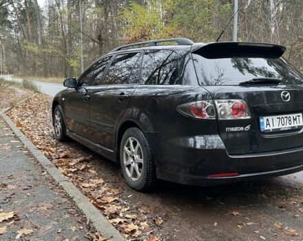 Черный Мазда 6, объемом двигателя 2.3 л и пробегом 293 тыс. км за 5300 $, фото 3 на Automoto.ua