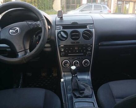Черный Мазда 6, объемом двигателя 2 л и пробегом 340 тыс. км за 4299 $, фото 6 на Automoto.ua