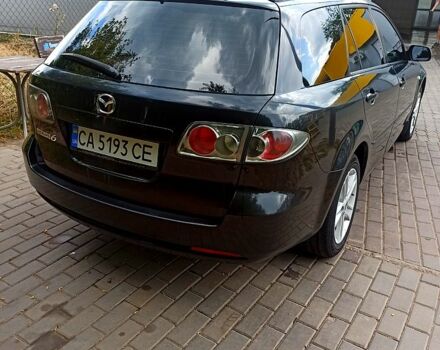 Черный Мазда 6, объемом двигателя 2 л и пробегом 325 тыс. км за 5800 $, фото 5 на Automoto.ua