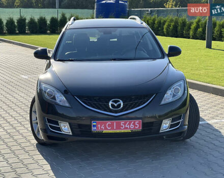 Черный Мазда 6, объемом двигателя 1.8 л и пробегом 220 тыс. км за 9700 $, фото 1 на Automoto.ua