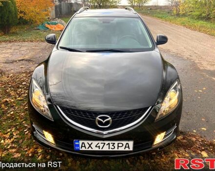 Чорний Мазда 6, об'ємом двигуна 2 л та пробігом 260 тис. км за 8500 $, фото 1 на Automoto.ua