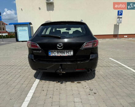 Черный Мазда 6, объемом двигателя 2 л и пробегом 232 тыс. км за 6600 $, фото 6 на Automoto.ua