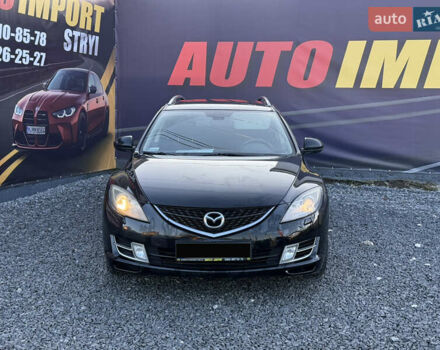 Черный Мазда 6, объемом двигателя 2 л и пробегом 331 тыс. км за 5800 $, фото 1 на Automoto.ua