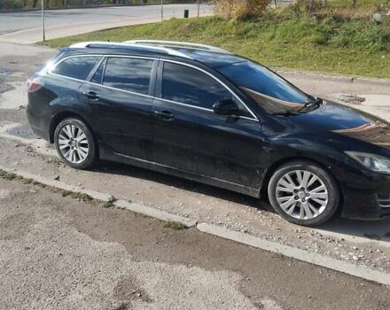 Черный Мазда 6, объемом двигателя 2 л и пробегом 315 тыс. км за 6500 $, фото 3 на Automoto.ua