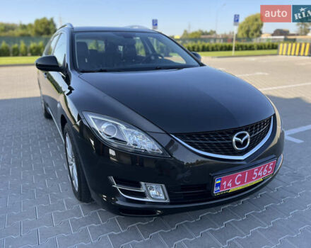 Черный Мазда 6, объемом двигателя 1.8 л и пробегом 220 тыс. км за 9700 $, фото 5 на Automoto.ua