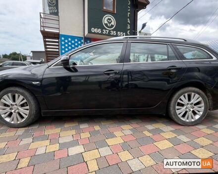Черный Мазда 6, объемом двигателя 2 л и пробегом 328 тыс. км за 6250 $, фото 3 на Automoto.ua