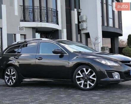 Черный Мазда 6, объемом двигателя 2.2 л и пробегом 183 тыс. км за 7700 $, фото 5 на Automoto.ua