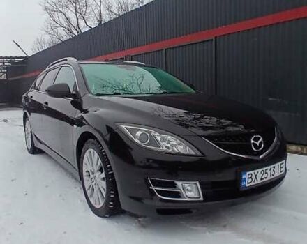 Чорний Мазда 6, об'ємом двигуна 1.8 л та пробігом 249 тис. км за 7700 $, фото 6 на Automoto.ua