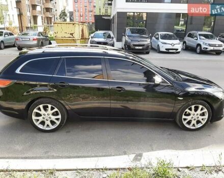 Черный Мазда 6, объемом двигателя 2 л и пробегом 272 тыс. км за 6650 $, фото 10 на Automoto.ua