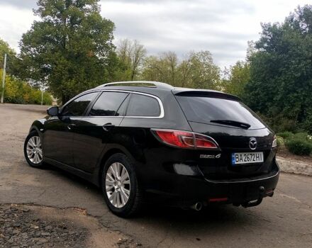 Чорний Мазда 6, об'ємом двигуна 2 л та пробігом 180 тис. км за 5950 $, фото 1 на Automoto.ua