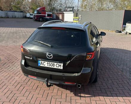 Чорний Мазда 6, об'ємом двигуна 2 л та пробігом 286 тис. км за 5950 $, фото 4 на Automoto.ua