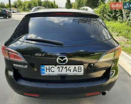 Черный Мазда 6, объемом двигателя 2 л и пробегом 272 тыс. км за 6650 $, фото 7 на Automoto.ua