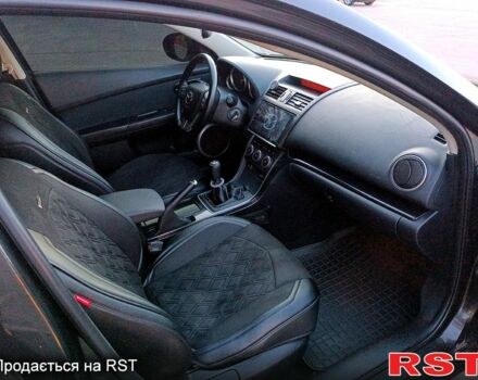 Чорний Мазда 6, об'ємом двигуна 2 л та пробігом 220 тис. км за 6900 $, фото 5 на Automoto.ua
