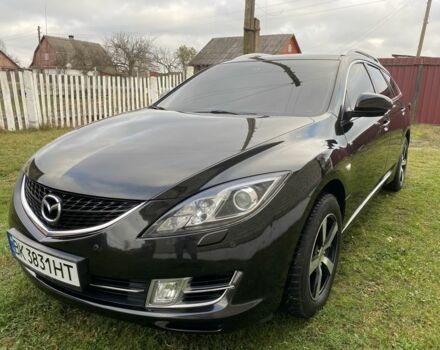 Черный Мазда 6, объемом двигателя 2 л и пробегом 240 тыс. км за 7200 $, фото 5 на Automoto.ua