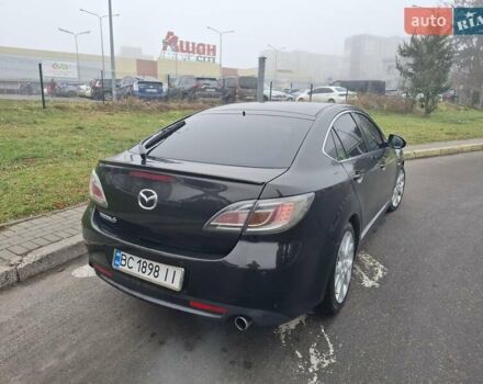 Черный Мазда 6, объемом двигателя 2 л и пробегом 351 тыс. км за 6700 $, фото 2 на Automoto.ua