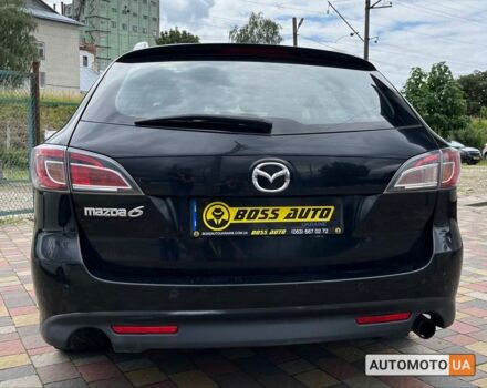 Черный Мазда 6, объемом двигателя 2 л и пробегом 328 тыс. км за 6250 $, фото 5 на Automoto.ua