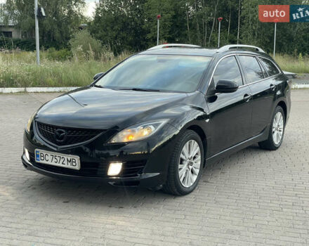 Черный Мазда 6, объемом двигателя 2 л и пробегом 343 тыс. км за 5600 $, фото 6 на Automoto.ua