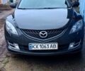 Черный Мазда 6, объемом двигателя 2 л и пробегом 219 тыс. км за 7200 $, фото 1 на Automoto.ua