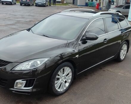 Черный Мазда 6, объемом двигателя 1.8 л и пробегом 250 тыс. км за 6700 $, фото 1 на Automoto.ua