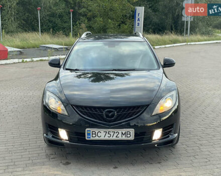 Черный Мазда 6, объемом двигателя 2 л и пробегом 343 тыс. км за 5600 $, фото 19 на Automoto.ua
