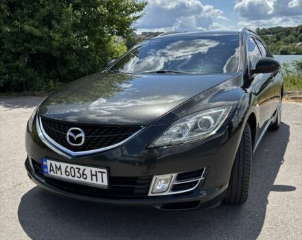 Чорний Мазда 6, об'ємом двигуна 1.8 л та пробігом 274 тис. км за 6541 $, фото 1 на Automoto.ua
