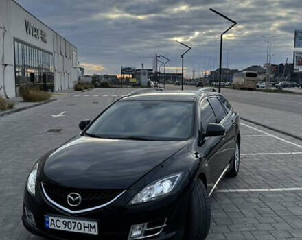 Чорний Мазда 6, об'ємом двигуна 2 л та пробігом 291 тис. км за 7500 $, фото 1 на Automoto.ua