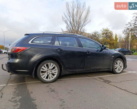 Черный Мазда 6, объемом двигателя 2 л и пробегом 205 тыс. км за 7600 $, фото 3 на Automoto.ua