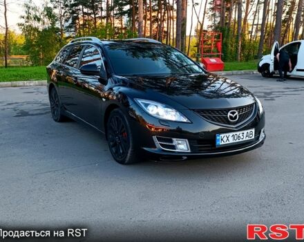 Чорний Мазда 6, об'ємом двигуна 2 л та пробігом 220 тис. км за 6900 $, фото 4 на Automoto.ua
