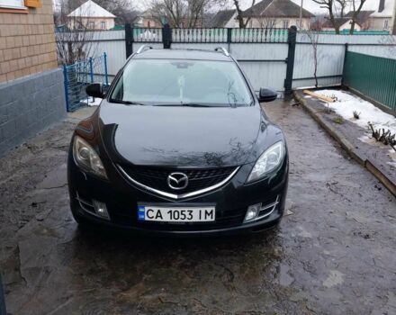Черный Мазда 6, объемом двигателя 1.8 л и пробегом 300 тыс. км за 6000 $, фото 2 на Automoto.ua