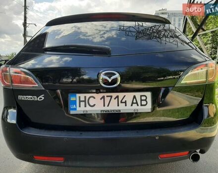Черный Мазда 6, объемом двигателя 2 л и пробегом 272 тыс. км за 6650 $, фото 6 на Automoto.ua