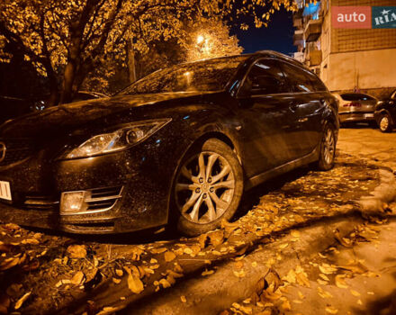 Чорний Мазда 6, об'ємом двигуна 2 л та пробігом 210 тис. км за 6900 $, фото 4 на Automoto.ua
