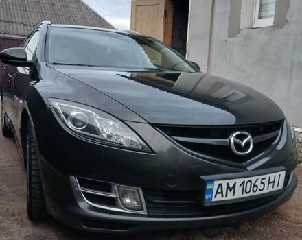 Чорний Мазда 6, об'ємом двигуна 2 л та пробігом 320 тис. км за 7300 $, фото 3 на Automoto.ua