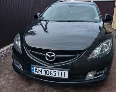 Чорний Мазда 6, об'ємом двигуна 2 л та пробігом 320 тис. км за 7300 $, фото 8 на Automoto.ua