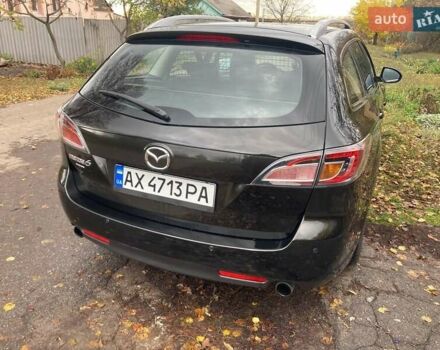 Черный Мазда 6, объемом двигателя 2 л и пробегом 260 тыс. км за 8500 $, фото 4 на Automoto.ua