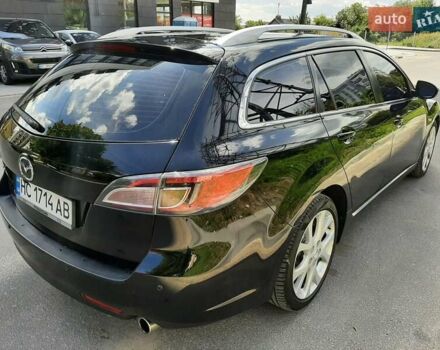 Черный Мазда 6, объемом двигателя 2 л и пробегом 272 тыс. км за 6650 $, фото 8 на Automoto.ua